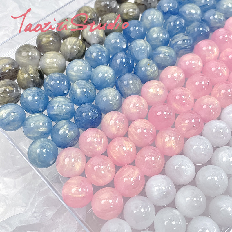 Al por mayor 300pcs Dream Girl Starry Sky Streamer Beads redondos